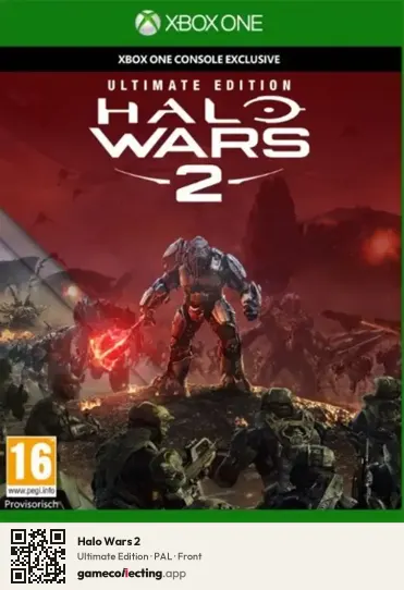 Halo Wars 2 Xbox One, PAL box front