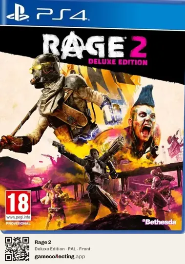 Rage 2 PlayStation 4, PAL box front