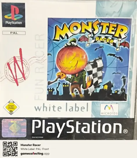 Monster Racer PlayStation, PAL box front