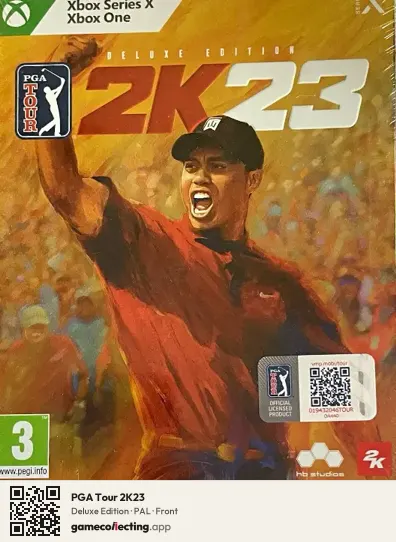 PGA Tour 2K23 Xbox Series X, PAL box front