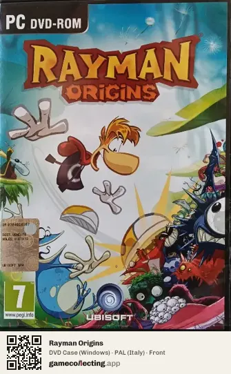 Rayman Origins Computer, Italy box front