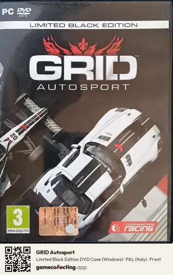 GRID Autosport Computer, Italy box front