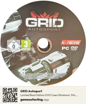 GRID Autosport Computer, PAL disc