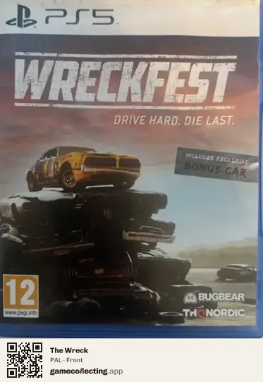 The Wreck PlayStation 5, PAL box front