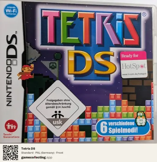 Tetris DS Nintendo DS, Germany box front
