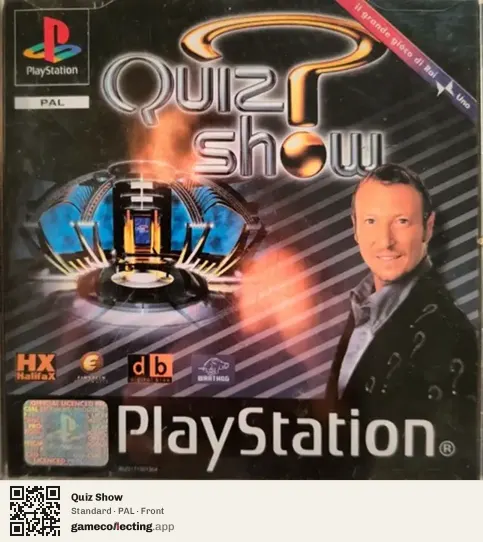 Quiz Show PlayStation, PAL box front
