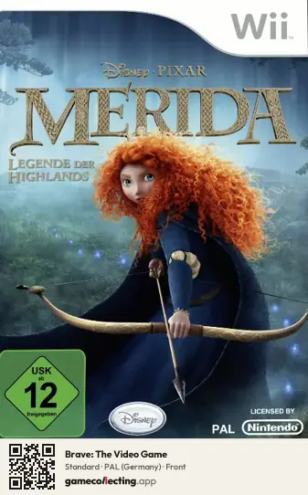 Brave: The Video Game Nintendo Wii, Germany box front
