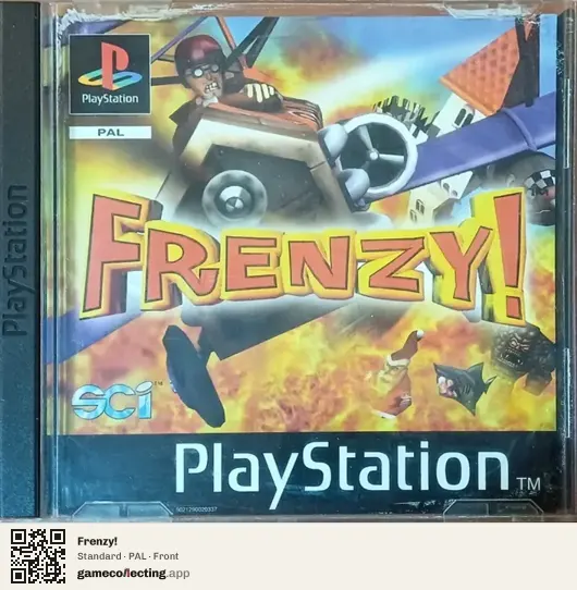 Frenzy! PlayStation, PAL box front