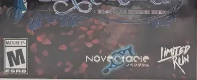The House in Fata Morgana, the ESRB box on its front