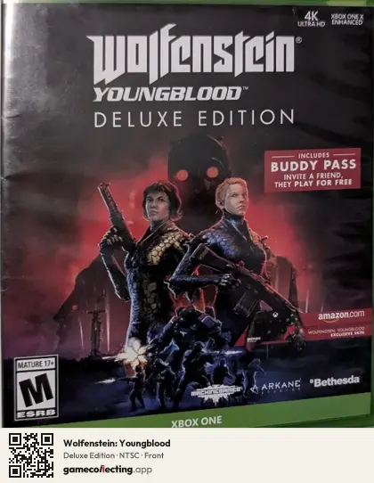 Wolfenstein: Youngblood Xbox One, NTSC box front