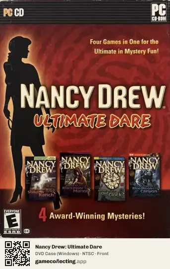 Nancy Drew: Ultimate Dare Computer, NTSC box front