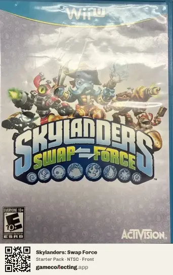 Skylanders: Swap Force Nintendo Wii U, NTSC box front