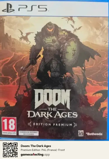 Doom: The Dark Ages PlayStation 5, France box front