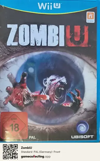 ZombiU Nintendo Wii U, Germany box front