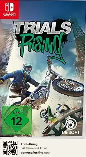 Trials Rising Nintendo Switch, Germany box front