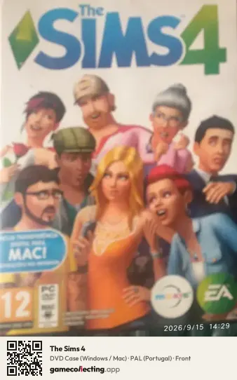 The Sims 4 Computer, Portugal box front
