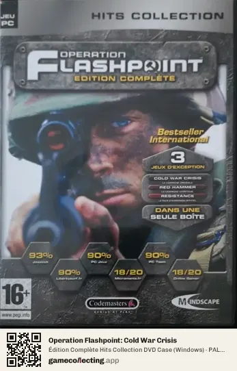 Operation Flashpoint: Cold War Crisis Computer, France box front