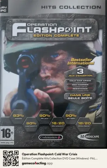 Operation Flashpoint: Cold War Crisis Computer, France box front