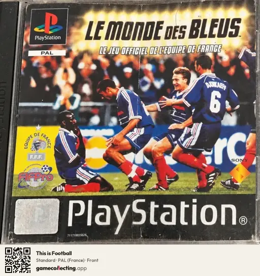 This is Football PlayStation, France box front