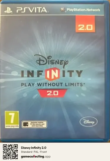 Disney Infinity 2.0 PlayStation Vita, PAL box front