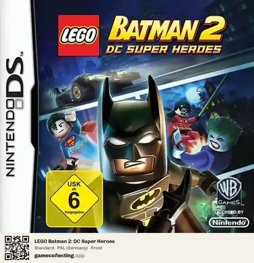 LEGO Batman 2: DC Super Heroes Nintendo DS, Germany box front