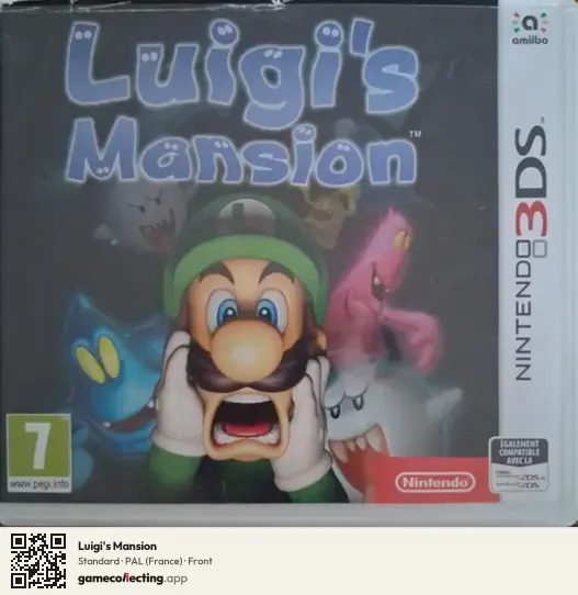 Luigi's Mansion Nintendo 3DS, France box front