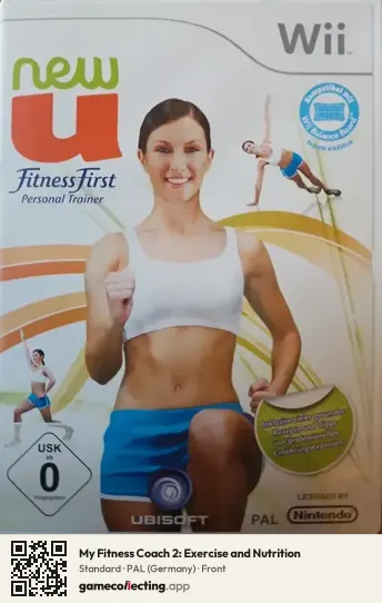 My Fitness Coach 2: Exercise and Nutrition Nintendo Wii, Germany box front