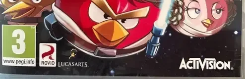 Angry Birds Star Wars, the PEGI square on its front