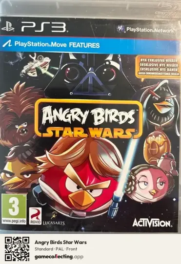 Angry Birds Star Wars PlayStation 3, PAL box front