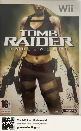 Tomb Raider: Underworld Nintendo Wii, France box front