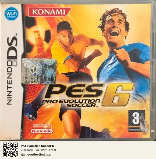 Pro Evolution Soccer 6 Nintendo DS, Italy box front