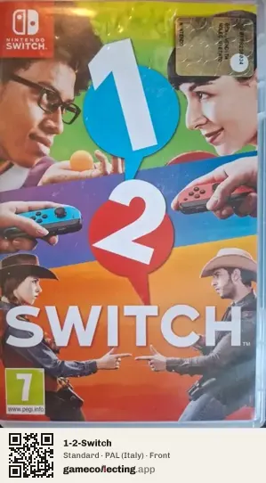 1-2-Switch Nintendo Switch, Italy box front