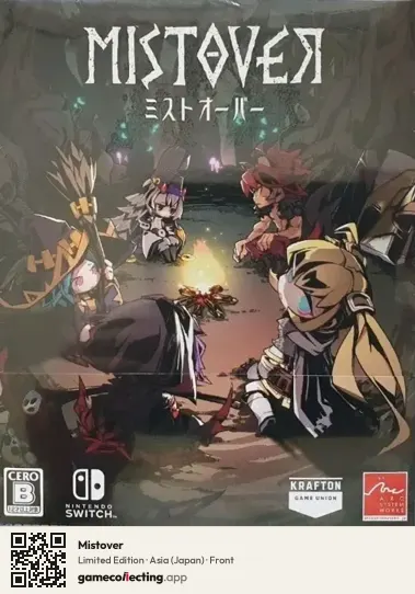Mistover Nintendo Switch, Asia box front