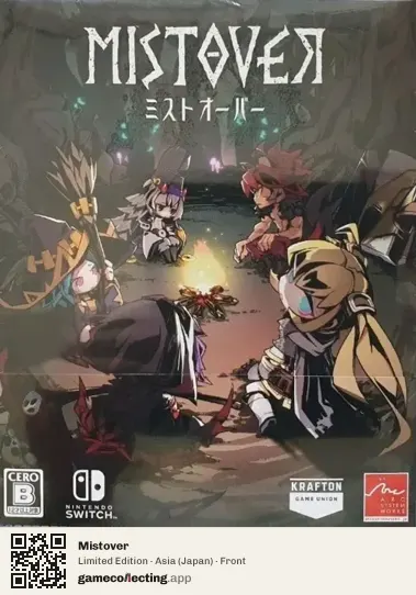 Mistover Nintendo Switch, Asia box front