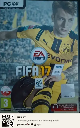 FIFA 17 Computer, Poland box front