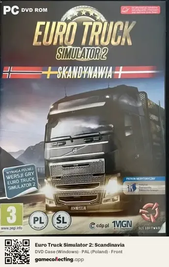 Euro Truck Simulator 2: Scandinavia Computer, Poland box front
