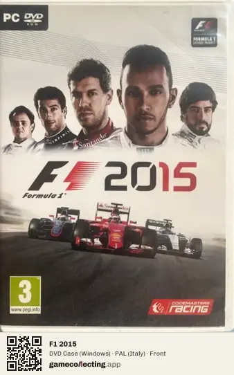 F1 2015 Computer, Italy box front