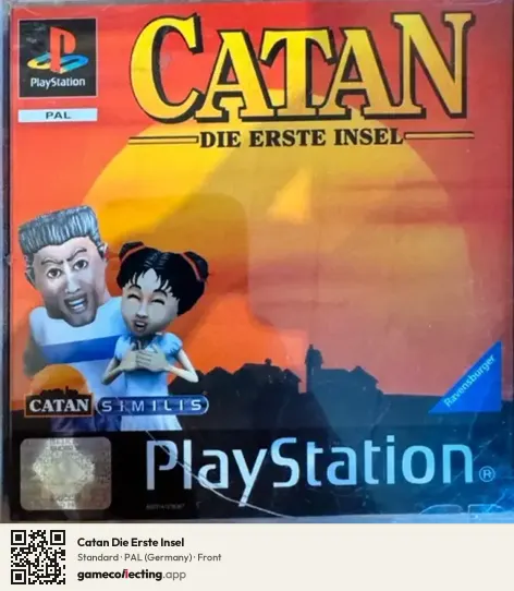 Catan Die Erste Insel PlayStation, Germany box front