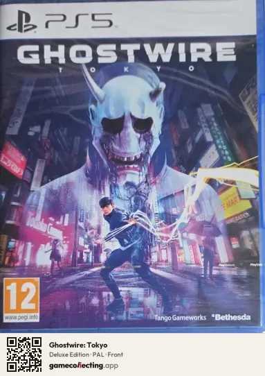Ghostwire: Tokyo PlayStation 5, PAL box front