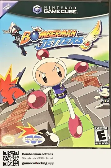 Bomberman Jetters Nintendo GameCube, NTSC box front