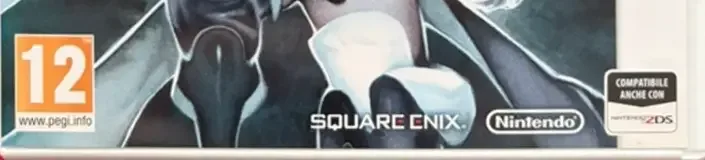 Bravely Second: End Layer, the PEGI square on its front