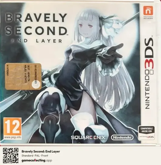 Bravely Second: End Layer Nintendo 3DS, PAL box front
