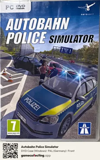 Autobahn Police Simulator Computer, Germany box front