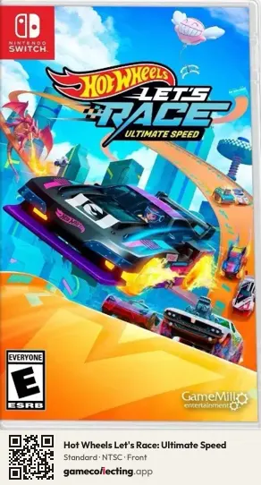 Hot Wheels Let's Race: Ultimate Speed Nintendo Switch, NTSC box front