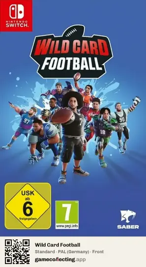 Wild Card Football Nintendo Switch, Germany box front