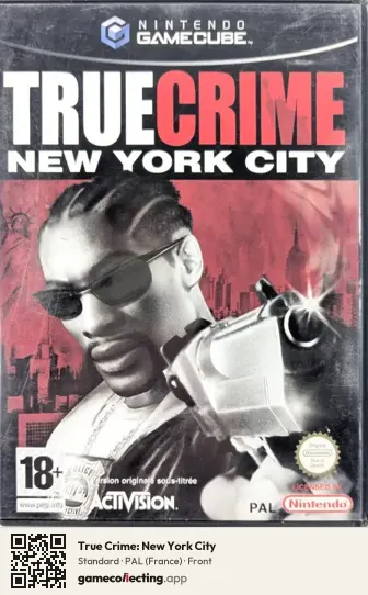 True Crime: New York City Nintendo GameCube, France box front
