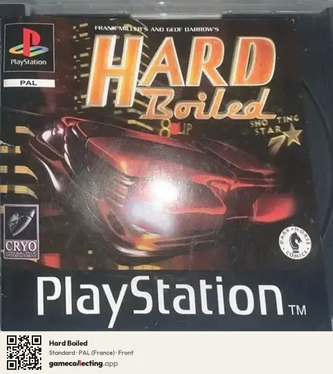 Hard Boiled PlayStation, France box front
