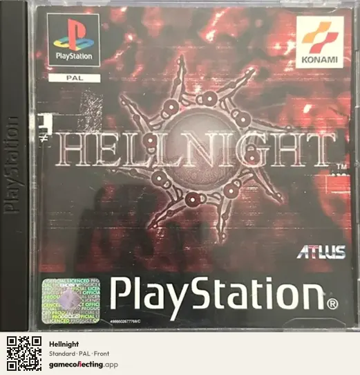 Hellnight PlayStation, PAL box front