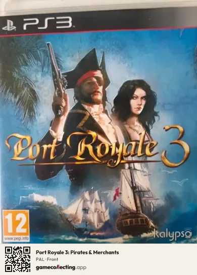 Port Royale 3: Pirates & Merchants PlayStation 3, PAL box front