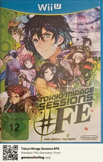 Tokyo Mirage Sessions #FE Nintendo Wii U, Germany box front